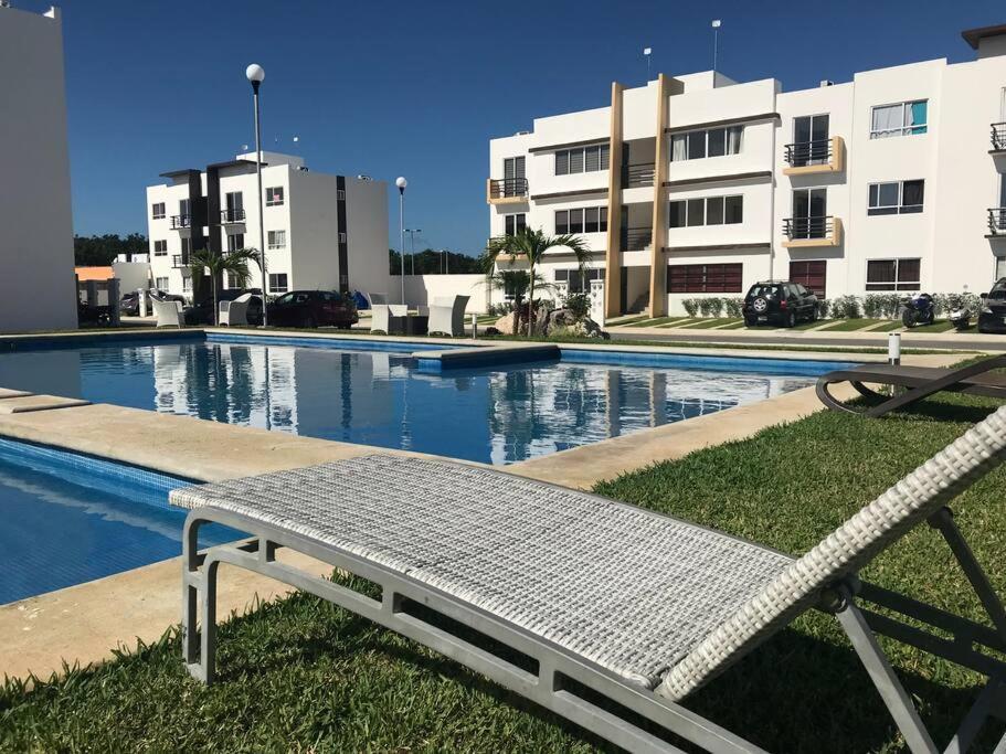 Апартаменты Depa De Playa C/Alberca Cerca De La 5A Avenida Плая-дель-Кармен Экстерьер фото